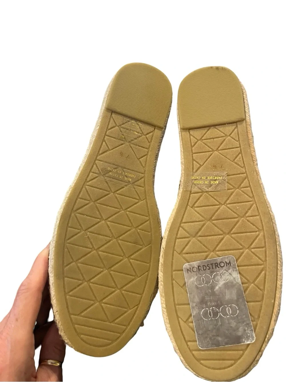 New Jeffrey Campbell Espadrille Fisherman Sandal - Navy - Size 7.5
